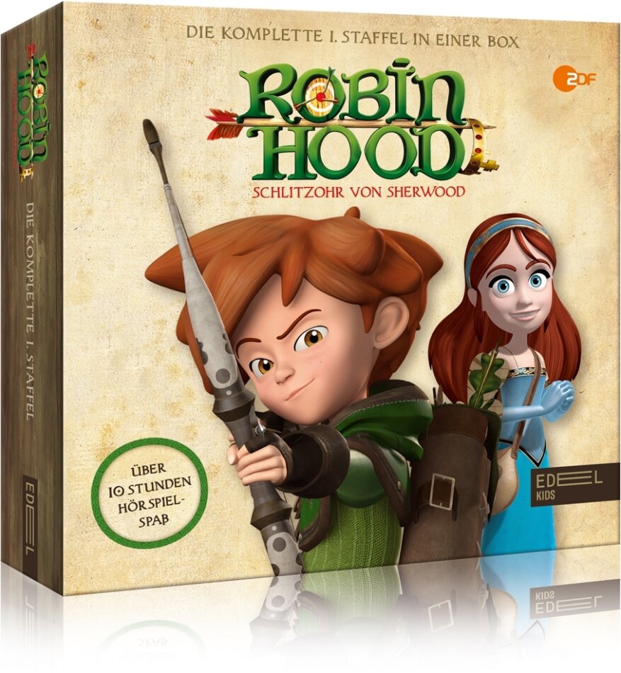 Robin Hood - Schlitzohr Von Sherwood - Staffelbox 1 (Folge 1-52) 13 CDs