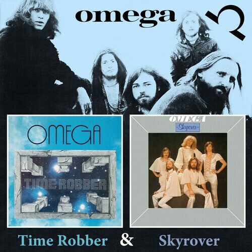 Omega - Time Robber & Skyrover 2024 Reissue, Made in Germany Music, 2 CDs