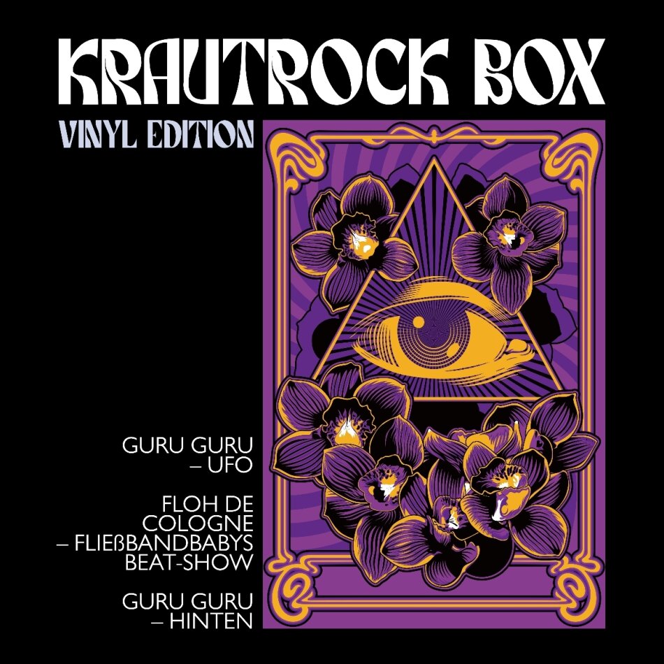Guru Guru - Floh De Cologne - Krautrock Box 3 LPs