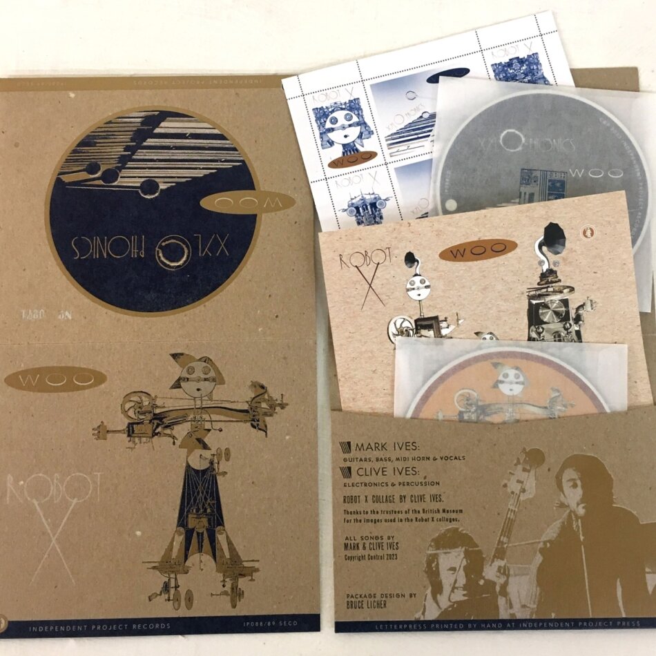 Woo - Xylophonics + Robot X 2024 Reissue, 2 CDs