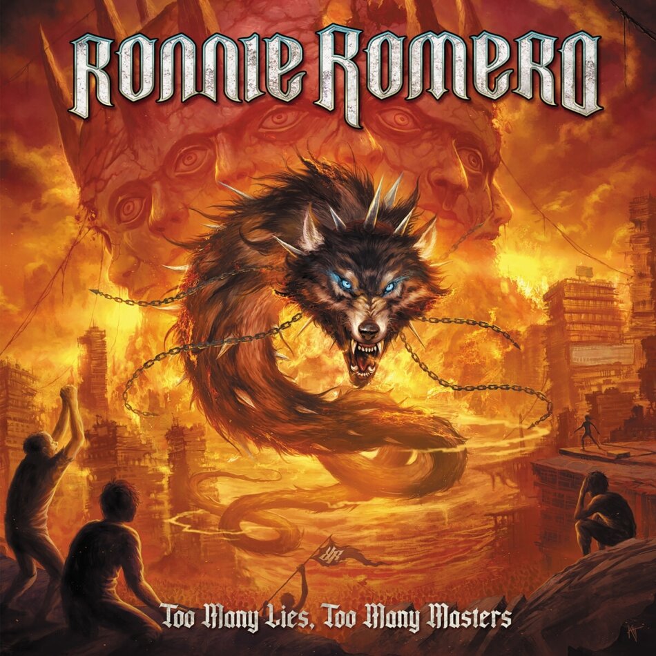 Ronnie Romero (Rainbow/MSG) - Too Many Lies, Too Many Masters Gold Vinyl, 2 LPs