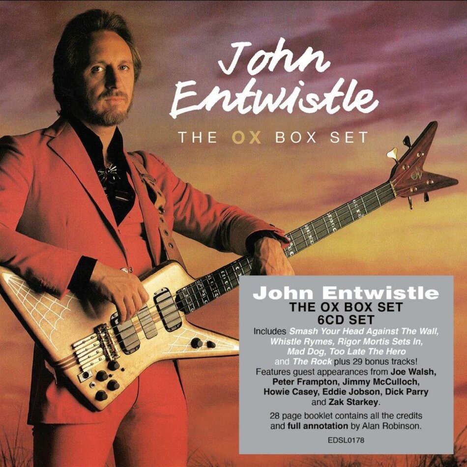 John Entwistle (The Who) - The Ox Box Set 2024 Reissue, Demon Records, 6 CDs
