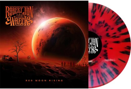 Robert Jon & The Wreck - Red Moon Rising (Red+Black Splatter Vinyl, LP)