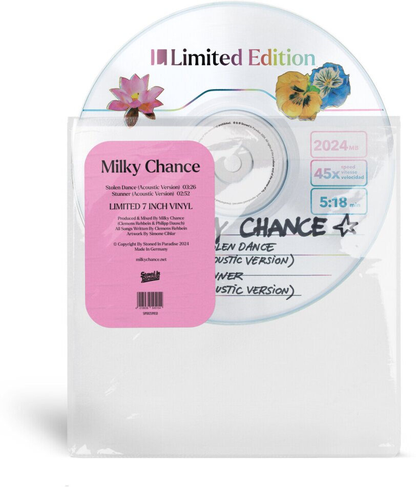 Milky Chance - Stolen Dance RSD 2024, 7" Single