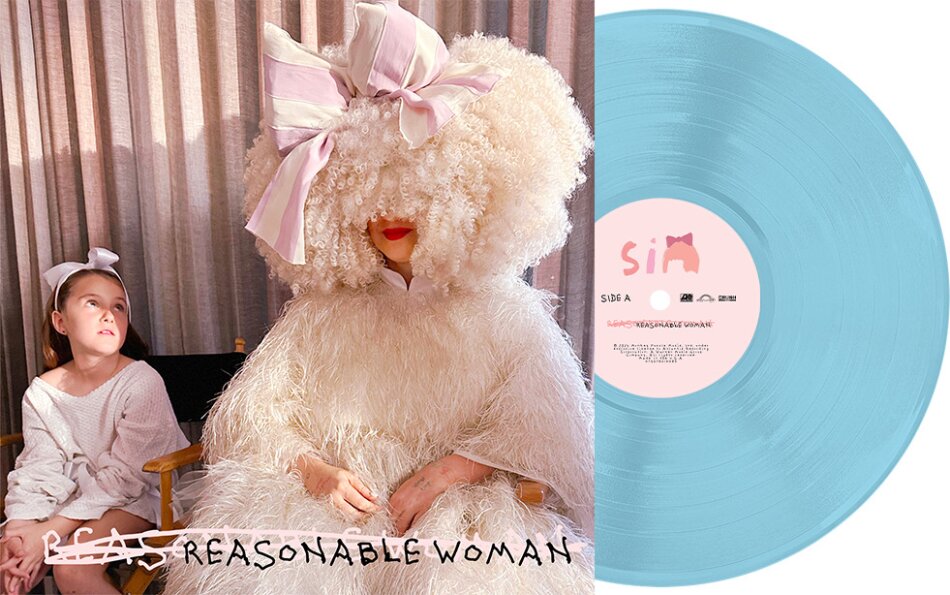 Sia - Reasonable Woman Indies Only, 140 Gramm, Édition Limitée, Babyblue Vinyl, LP