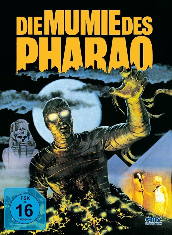 Die Mumie des Pharao (1981) Cover A, Limited Edition, Mediabook, Blu-ray + DVD