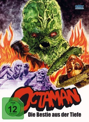 Octaman - Die Bestie aus der Tiefe (1971) (Cover A, Limited Edition, Mediabook, Blu-ray + DVD)