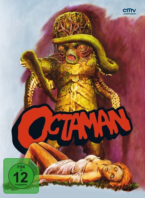 Octaman - Die Bestie aus der Tiefe (1971) Cover B, Limited Edition, Mediabook, Blu-ray + DVD