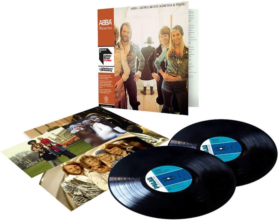 ABBA - Waterloo 2024 Reissue, Half Speed Mastering, 50th Anniversary Edition, 2 LPs