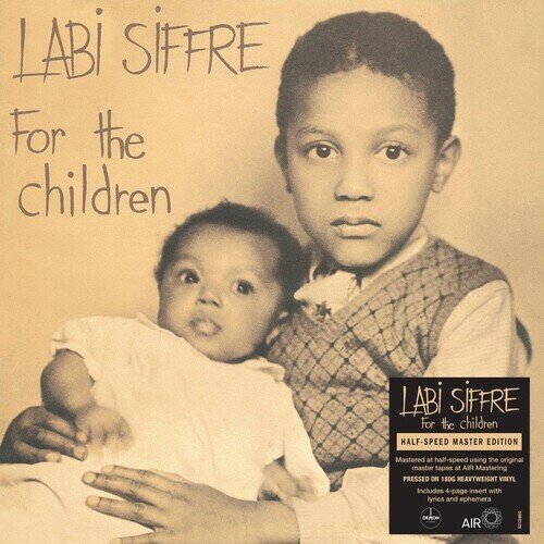 Labi Siffre - For The Children 2024 Reissue, Demon/Edsel, Half Speed Mastering, Black Vinyl, LP
