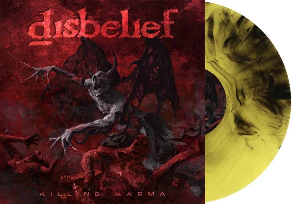 Disbelief - Killing Karma Marble Vinyl, LP