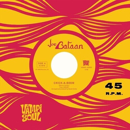 Joe Bataan - Chick-A-Boom / Cycles Of You Red Vinyl, 7" Single