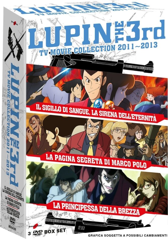 Lupin the 3rd - TV Movie Collection 2011-2013 3 DVD