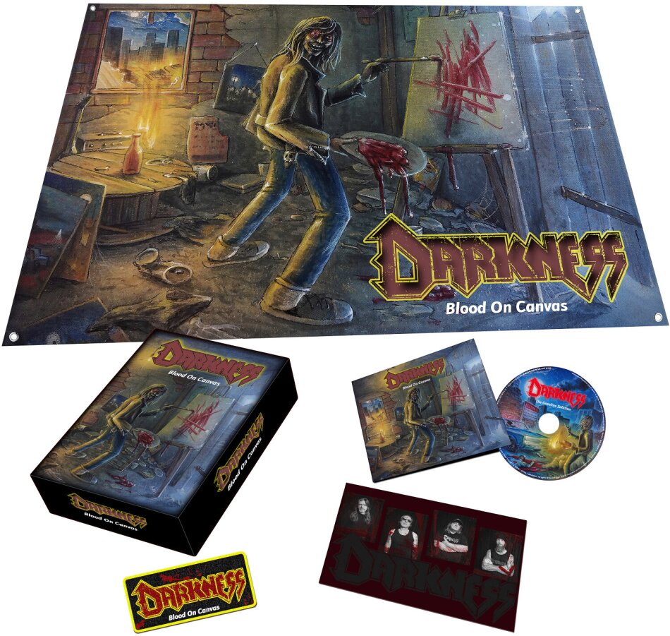 Darkness (Metal) - Blood On Canvas Limited Boxset