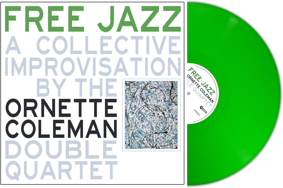 Ornette Coleman - Free Jazz 2024 Reissue, Second Records, Green Vinyl, LP