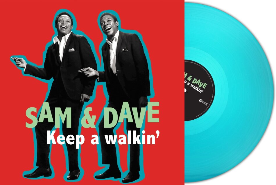 Sam & Dave - Keep A Walkin 2024 Reissue, Second Records, Turquoise Vinyl, LP