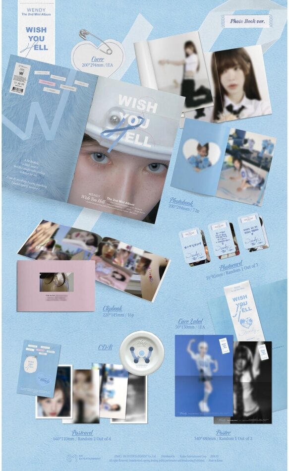 Wendy (K-Pop) - Wish You Hell photobook