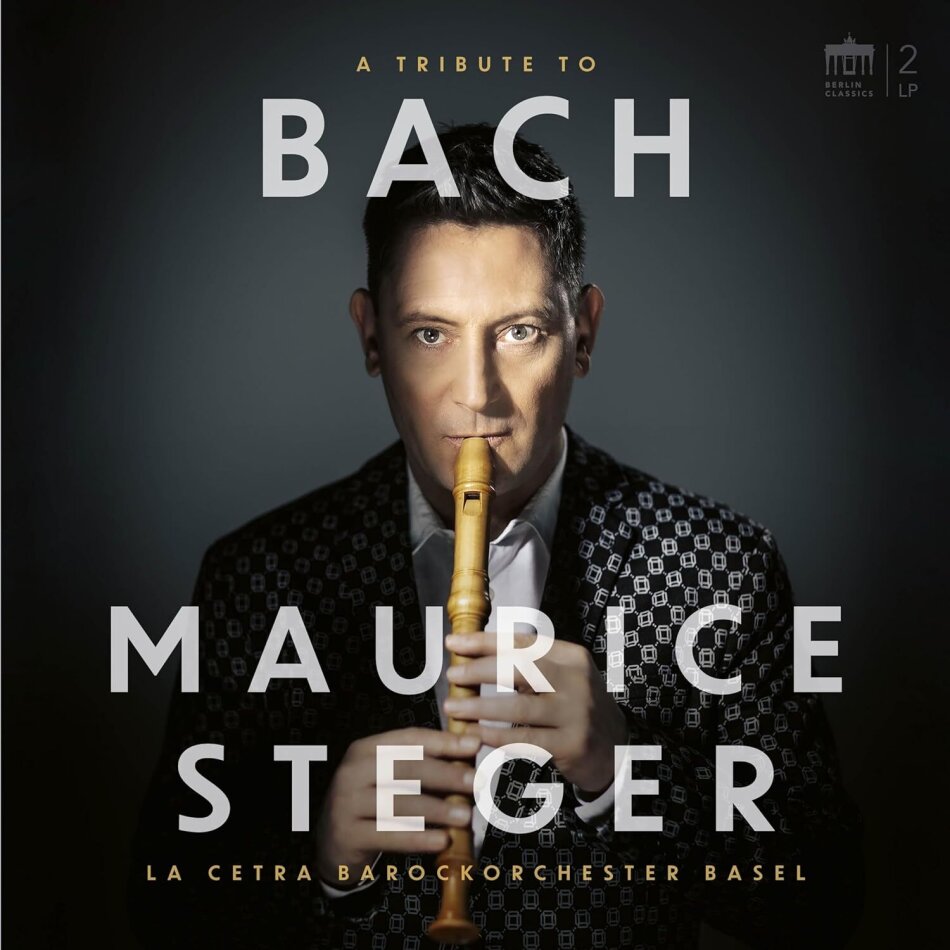 Maurice Steger & La Cetra Barockorchester Basel - A Tribute To Bach 2 LPs