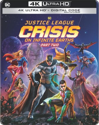 Justice League: Crisis on Infinite Earths - Part Two (2024) (Edizione Limitata, Steelbook)