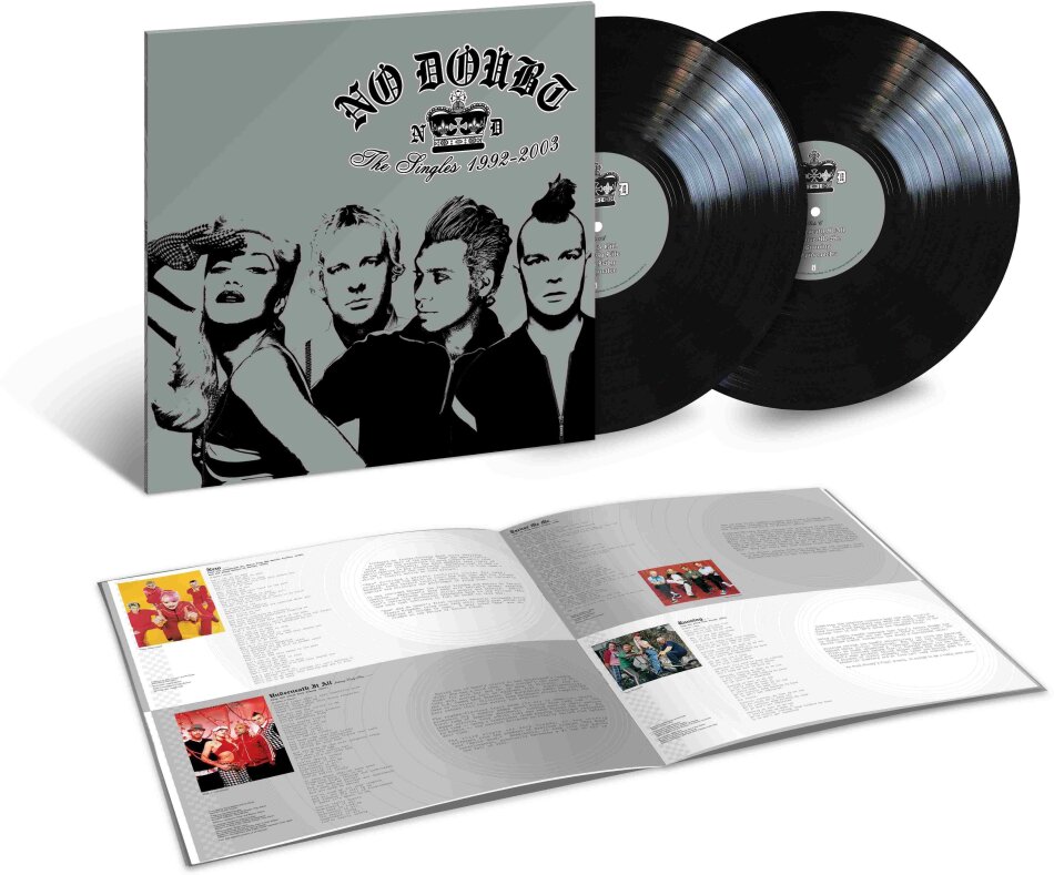 No Doubt - Singles 1992-2003 2024 Reissue, Black Vinyl, Gatefold, 2 LPs
