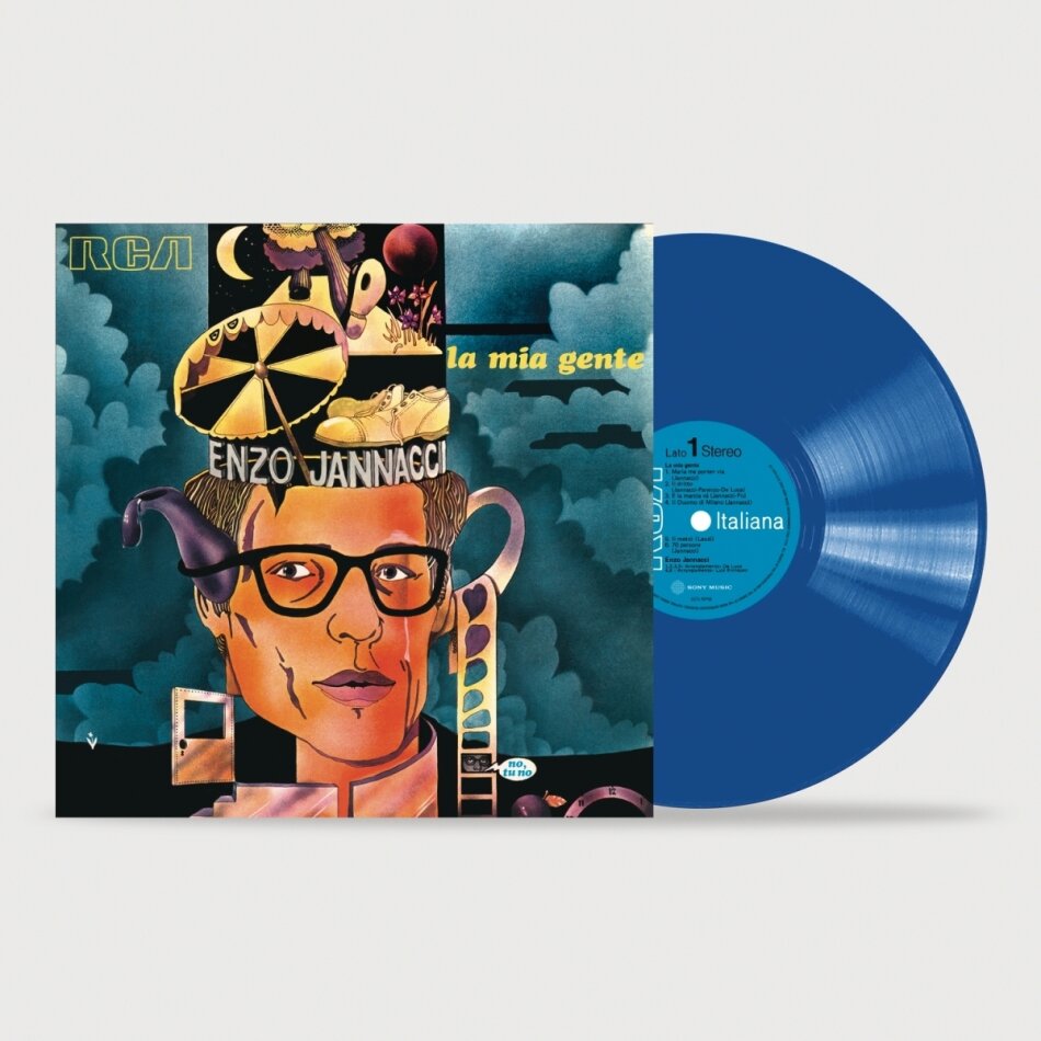 Enzo Jannacci - La Mia Gente Blue Vinyl, LP