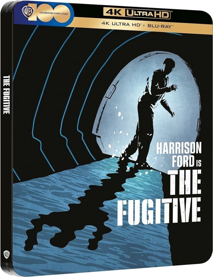 The Fugitive (1993) 30th Anniversary Edition, Limited Edition, Steelbook, 4K Ultra HD + Blu-ray