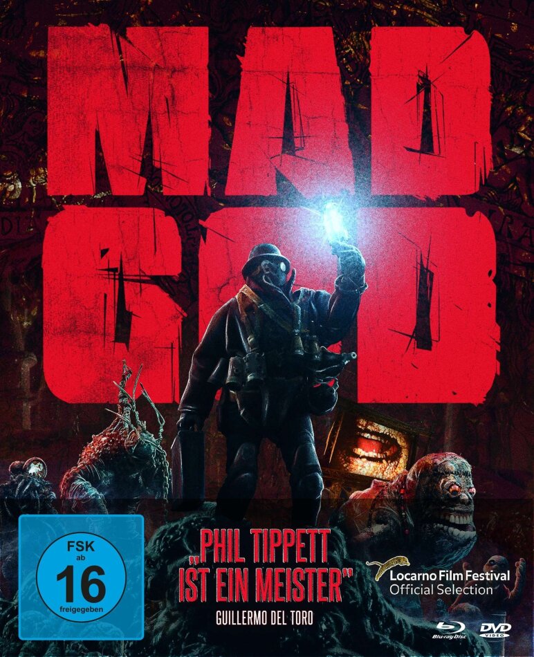 Mad God (2021) Coffret, Digibook, Édition Spéciale, 2 Blu-ray + DVD