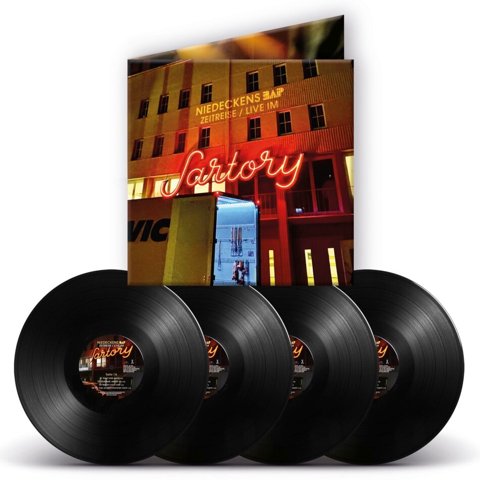 Niedeckens BAP - Zeitreise/Live Im Sartory Gatefold, 4 LPs