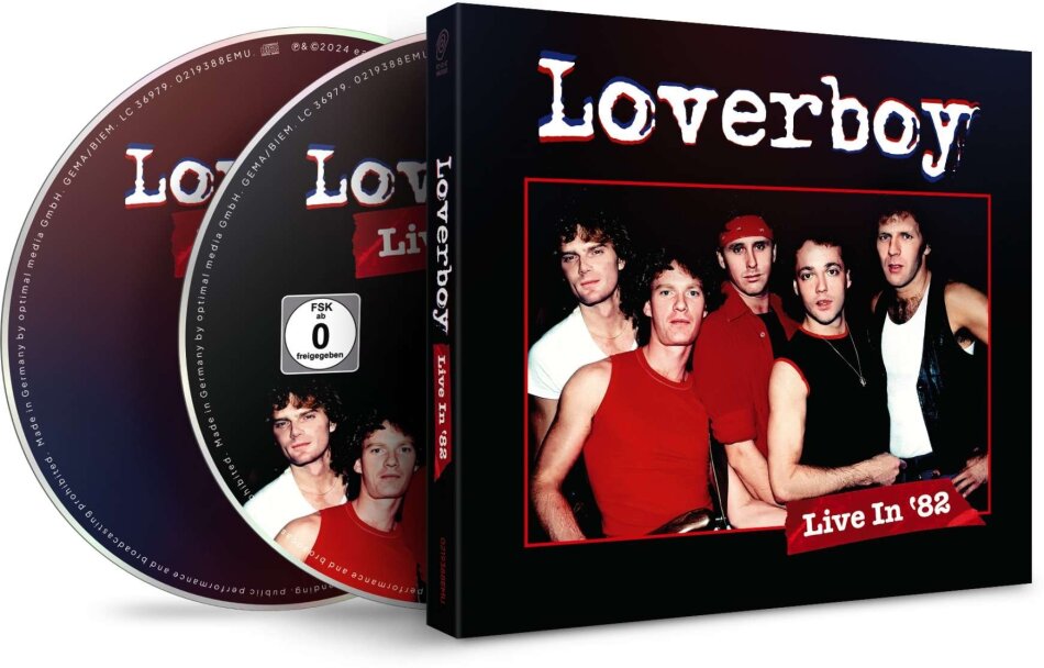 Loverboy - Live in '82 Ear Music, CD + Blu-ray