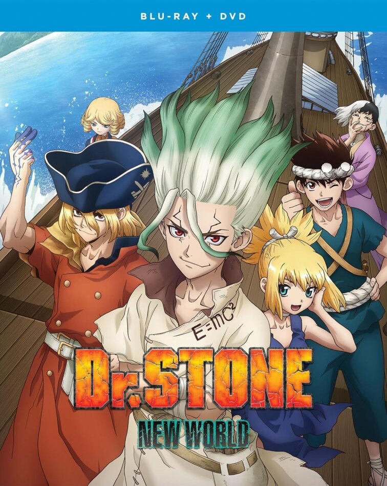 Dr. Stone - New World - Season 3 - Part 1 2 Blu-ray + 2 DVD