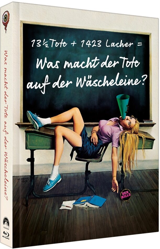 Was macht der Tote auf der Wäscheleine? (1981) Cover B, Limited Edition, Mediabook, Blu-ray + DVD