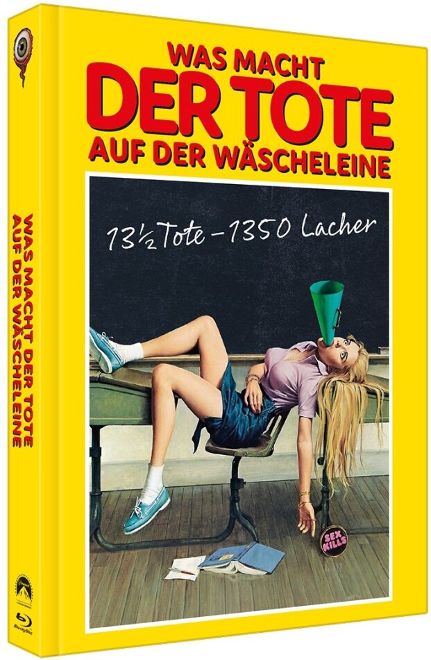 Was macht der Tote auf der Wäscheleine? (1981) Cover C, Limited Edition, Mediabook, Blu-ray + DVD