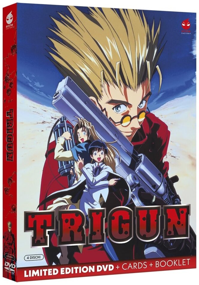 Trigun - La serie completa Riedizione, 4 DVD