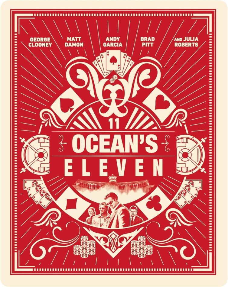 Ocean's Eleven (2001) Limited Edition, Steelbook, 4K Ultra HD + Blu-ray