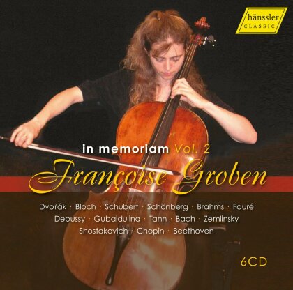 Fran&ccedil;oise Groben & NHK Symphony Orchestra - In memoriam Vol. 2 - Fran&ccedil;oise Groben (6 CDs)