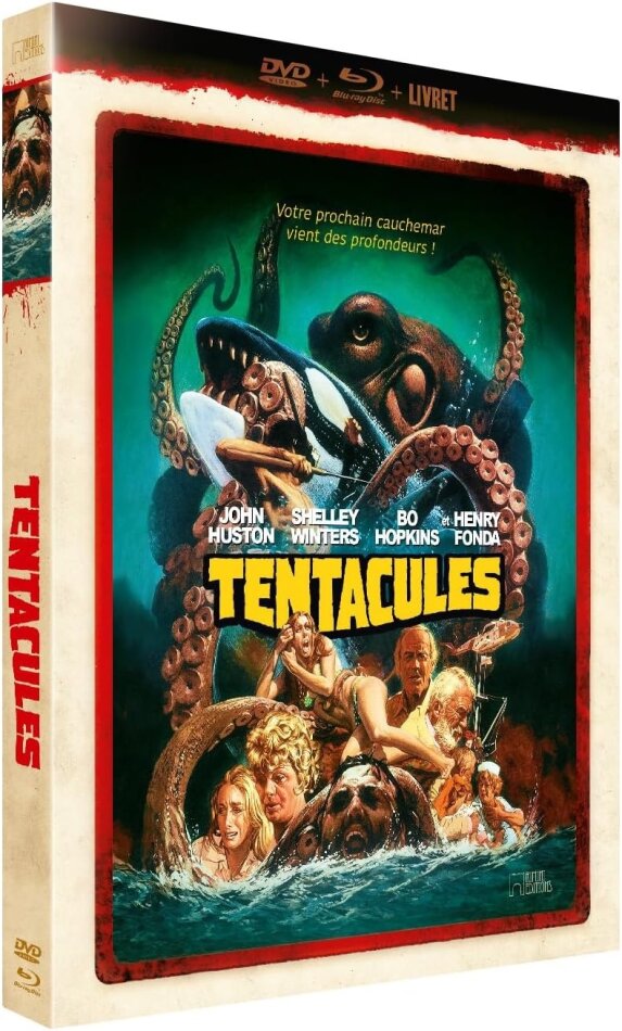 Tentacules (1977) Collector's Edition, Blu-ray + DVD + Booklet