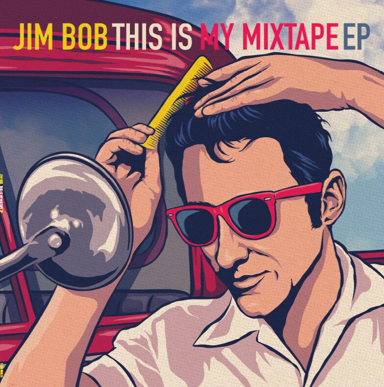 Jim Bob - This Is My Mix Tape 2024 Reissue, Cherry Red Records, Yellow Vinyl, 10" Maxi