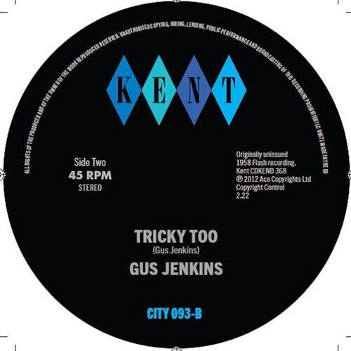 Jesse Davis & Gus Jenkins - Night Bloomin Jasmin / Tricky Too 7" Single