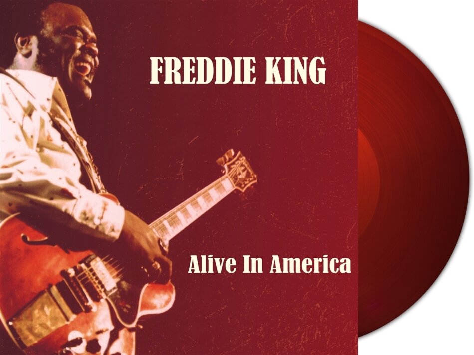 Freddie King - Alive In America 2024 Reissue, Renaissance, Gatefold, Remastered, Red Vinyl, 3 LPs