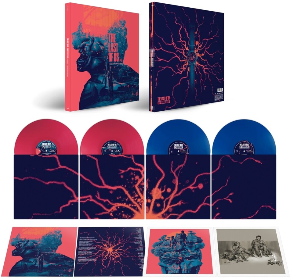 Gustavo Santaolalla - The Last Of Us - OST 2024 Reissue, Boxset, 10th Anniversary Edition, 4 LPs