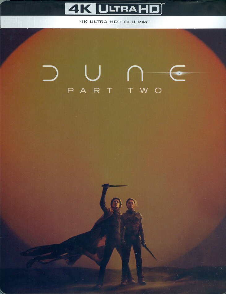 Dune - Partie 2 (2024) Limited Edition, Steelbook, 4K Ultra HD + Blu-ray