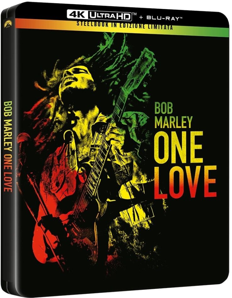 Bob Marley: One Love (2024) Limited Edition, Steelbook, 4K Ultra HD + Blu-ray