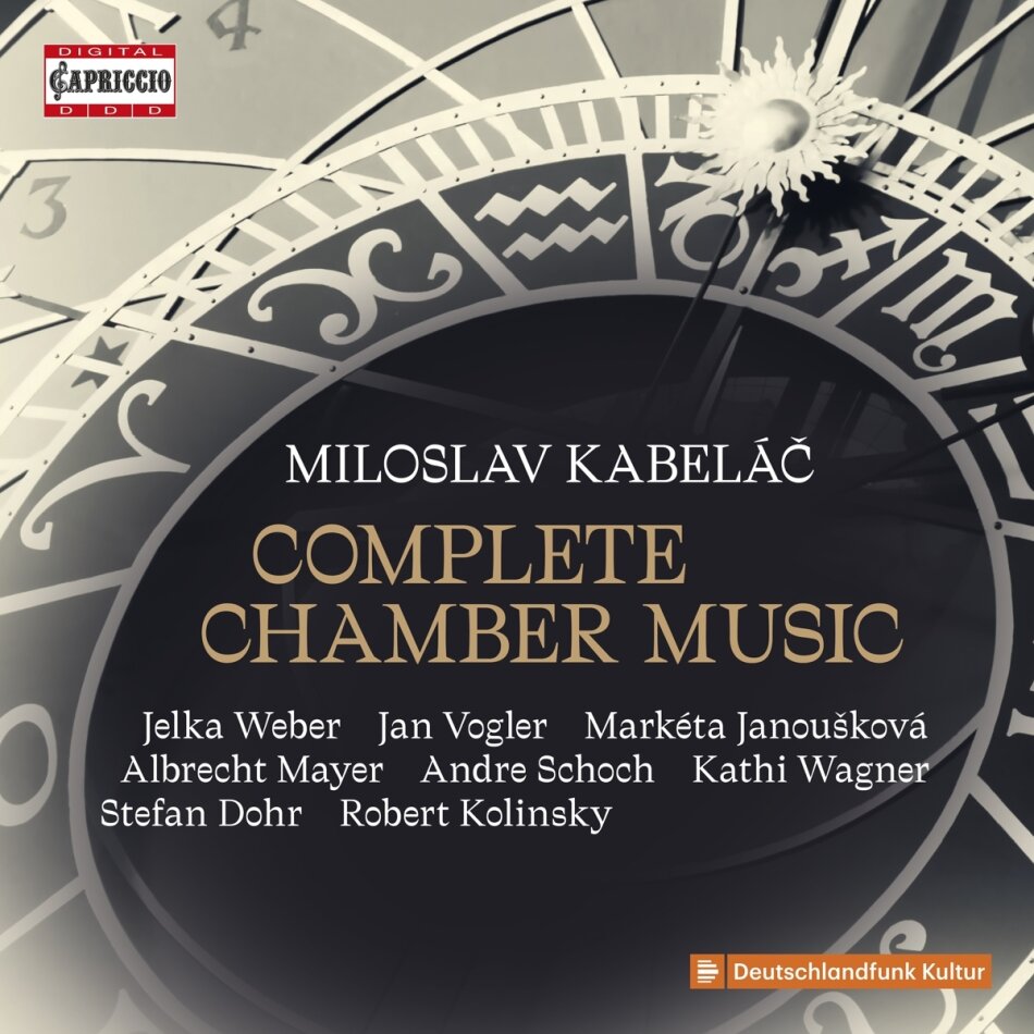 Miloslav Kabelac (1908-1979), Jan Martiník, Jelka Weber, Albrecht Mayer, … - Complete Chamber Music Works 3 CDs