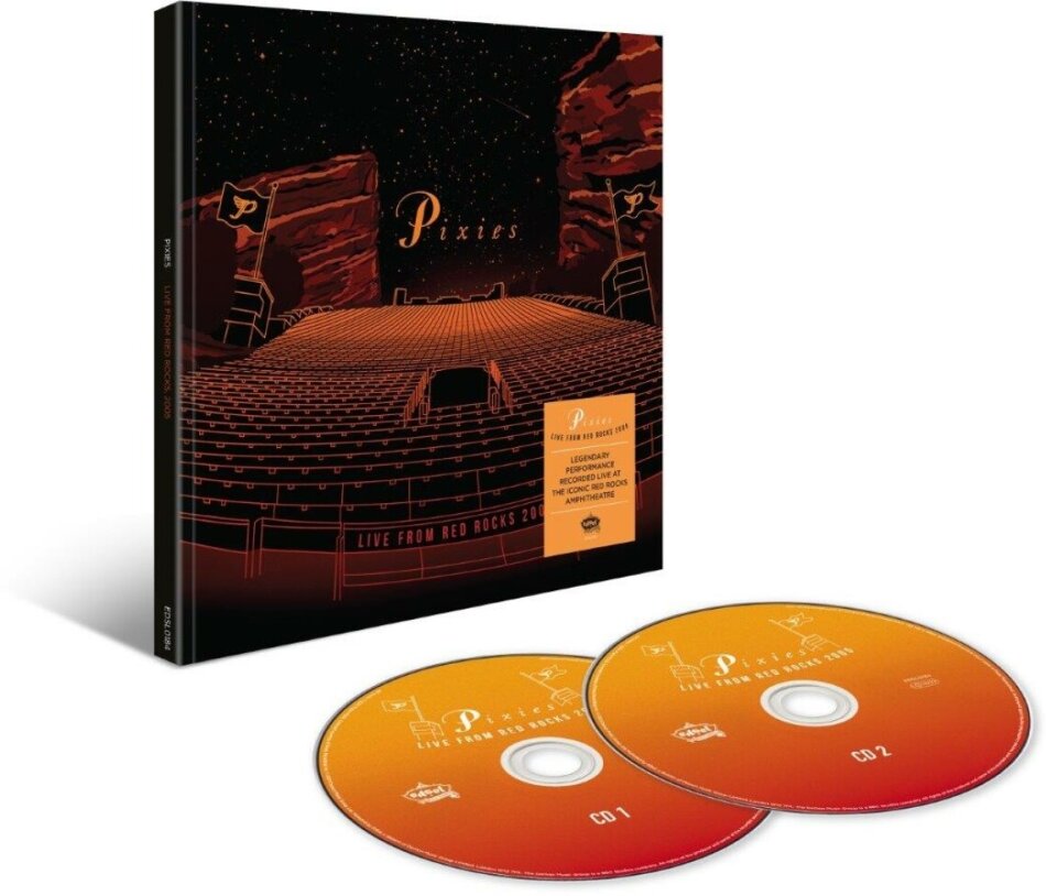 Pixies - Live From Red Rocks 2005 2024 Reissue, Edsel, Deluxe Edition, 2 CDs