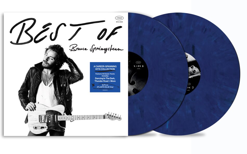 Bruce Springsteen - Best Of Bruce Springsteen - 1973-2020 Gatefold, Blue Vinyl, 2 LPs