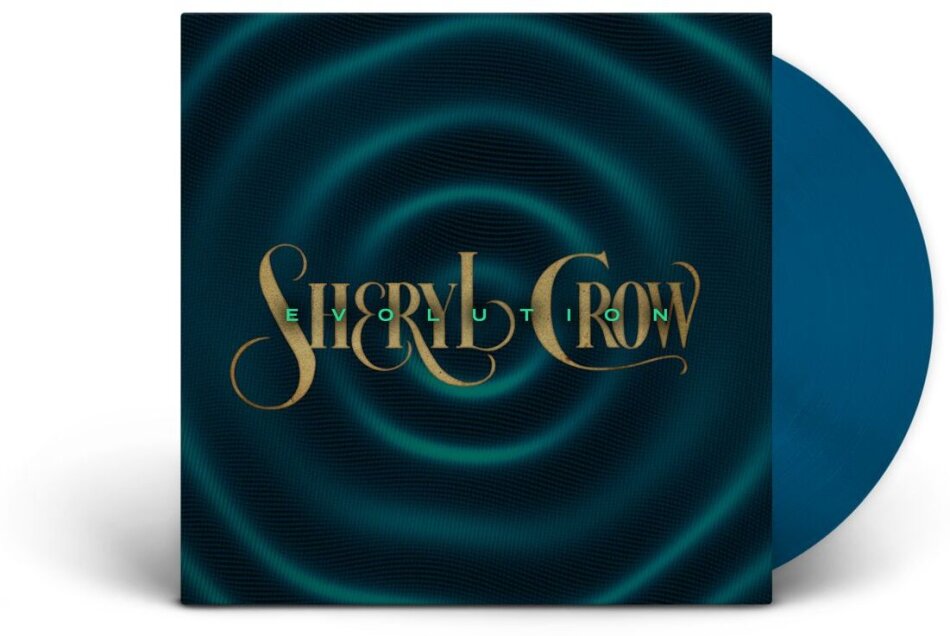 Sheryl Crow - Evolution Indie Exclusive, Limited Edition, Opaque Aqua Colored Vinyl, LP