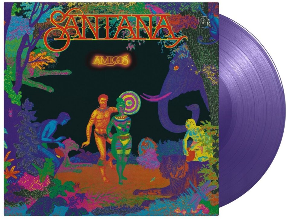 Santana - Amigos Music On Vinyl, 2024 Reissue, Gatefold, Purple Vinyl, LP