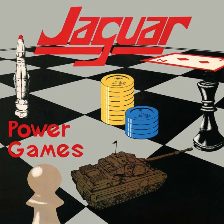 Jaguar - Power Games 2024 Reissue, High Roller Records, Slipcase
