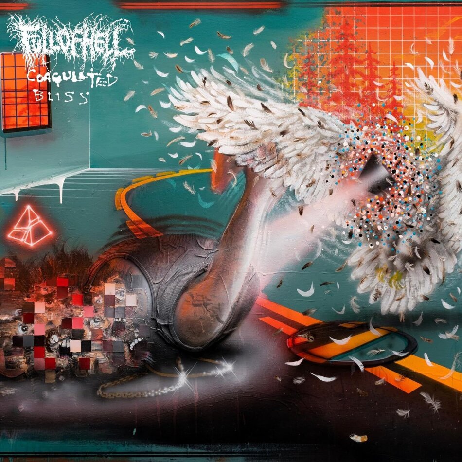 Full Of Hell - Coagulated Bliss Clear with Splatter Vinyl, LP