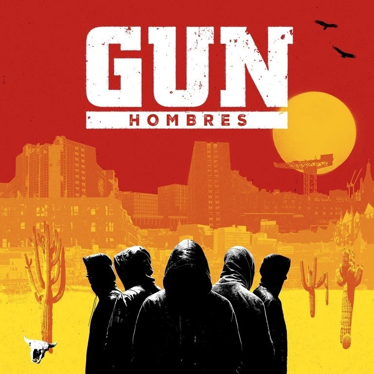 Gun (Scotland) - Hombres Indies Only, Limited Edition, Orange Vinyl, LP